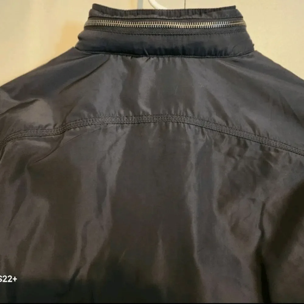 O47 Civil Society Men's Two-Tone Black and Gray Hooded Field Jacket - Picture 6 of 13